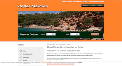 Desktop Screenshot of hostalmanolita.es